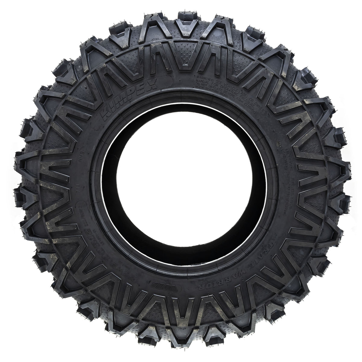 Kimpex 021190 Trail Warrior Tire 27X9R12 Radial 8 Ply All Terrain Tubeless