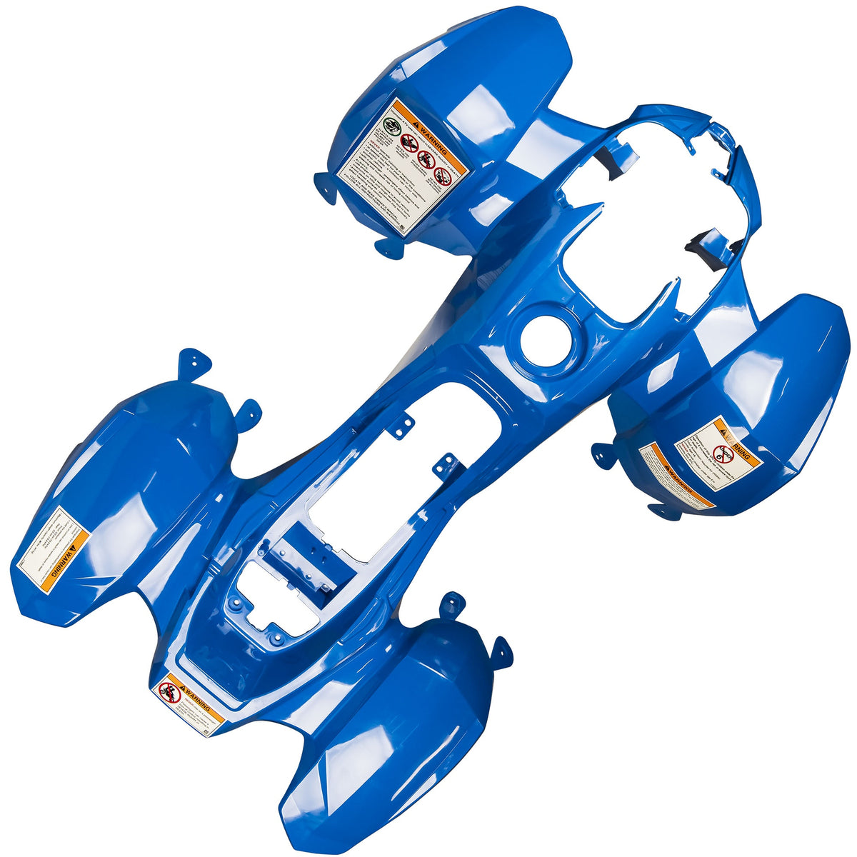 Polaris Voodoo Blue Cab Assembly 0454222-619