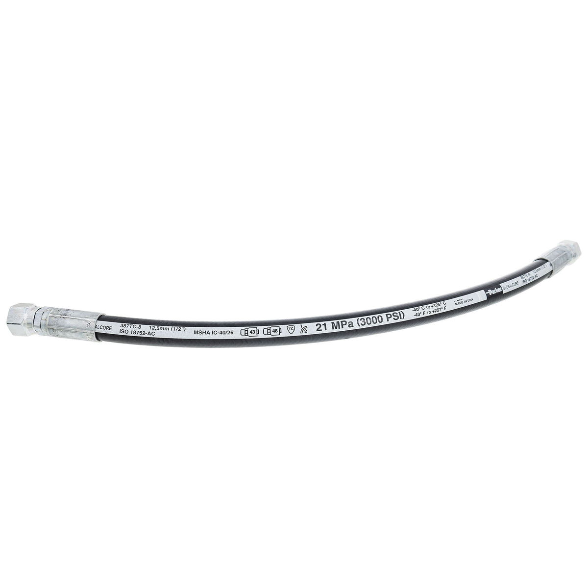 Ariens 04925900 Hose Hydraulic .5 22 2K F08F0 F08F0 XDZ Pro-Master Pro Power