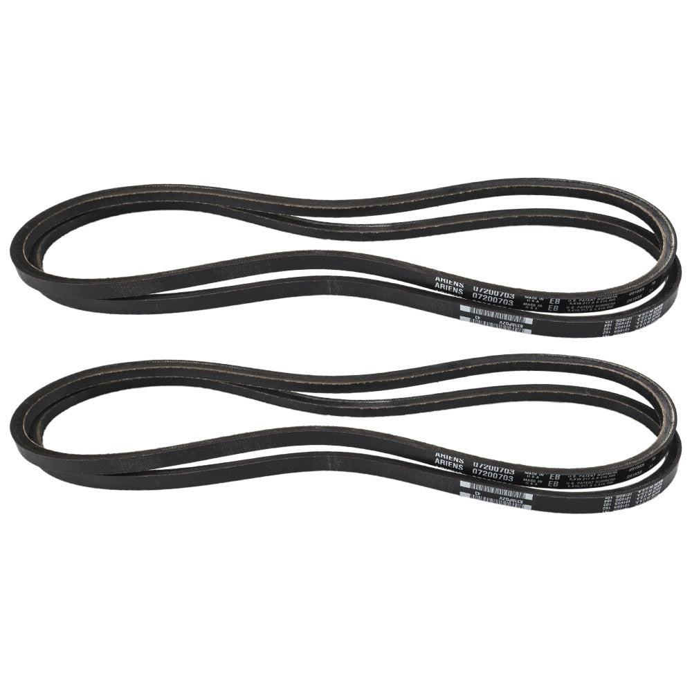 Ariens HA Raw Edge Drive Belt Set 07200703