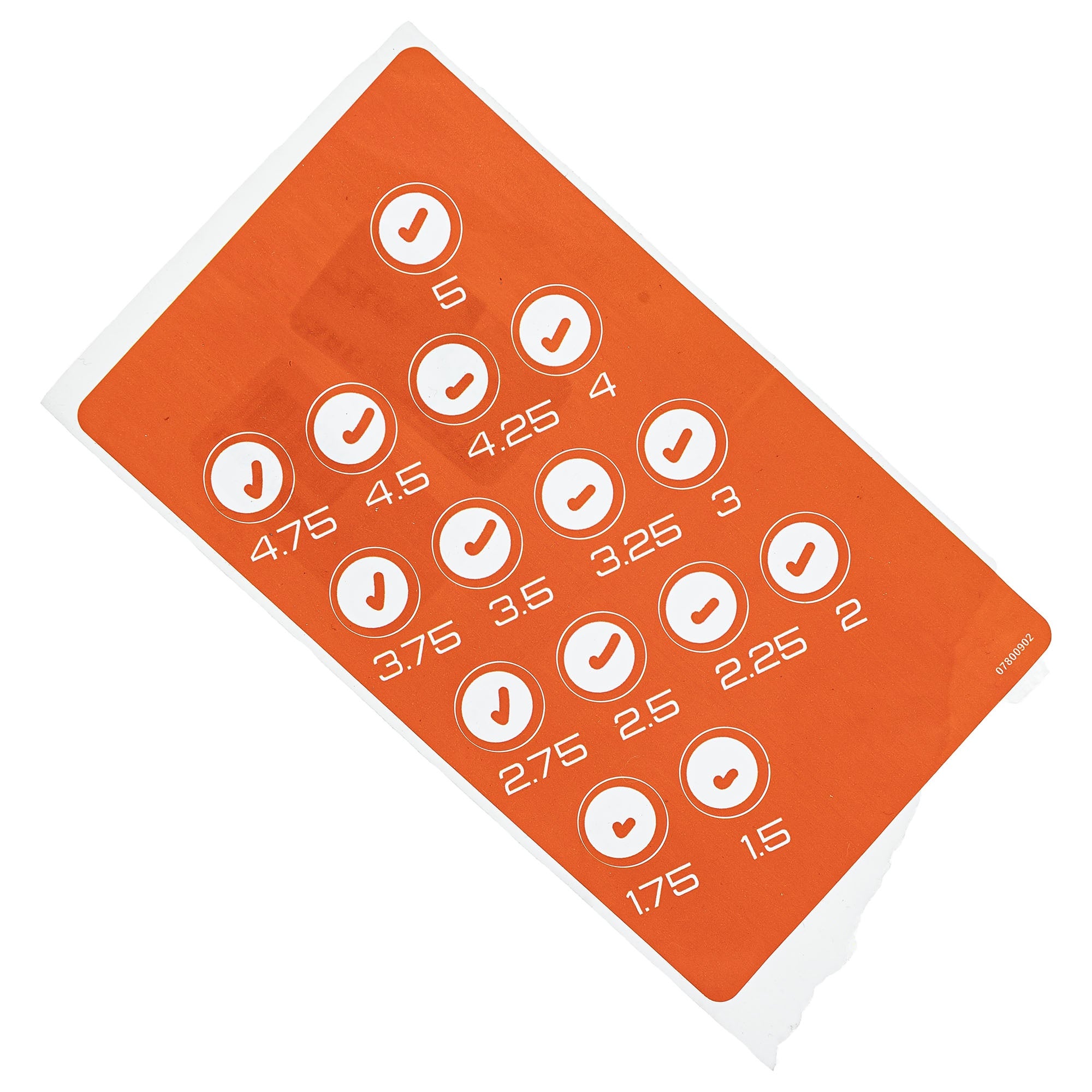 Ariens 07800902 Ariens/Gravely Height of Cut Decal [ #07800902 ] Zenith SD Apex