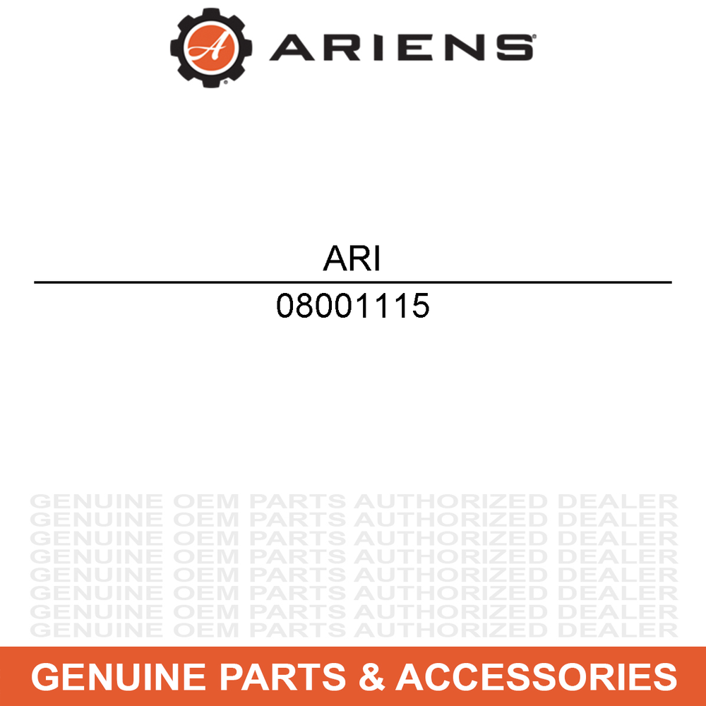 Ariens DECAL DASH EZ LAUNCH EFI 08001115