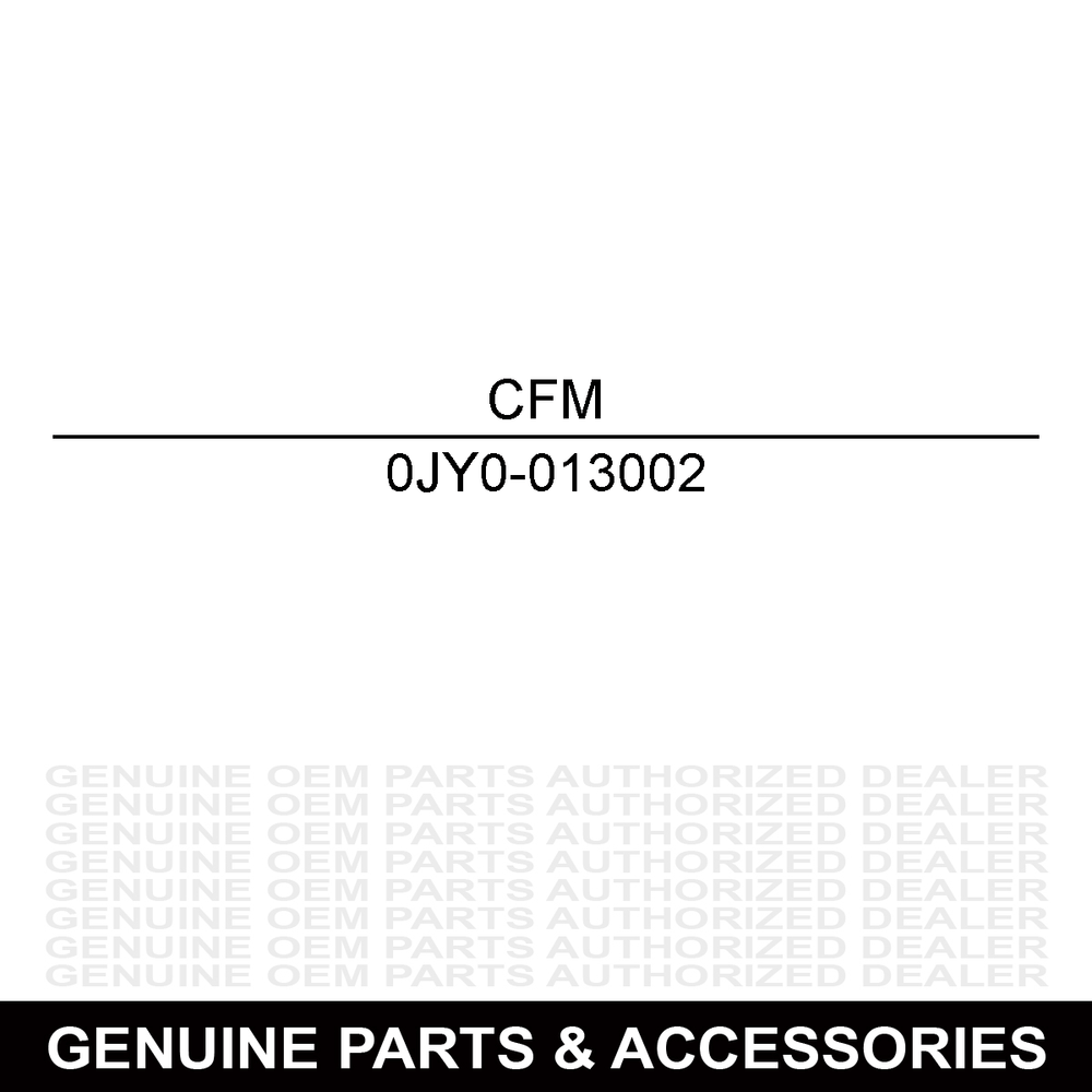 CFMoto CVT Cover Seal 0JY0-013002