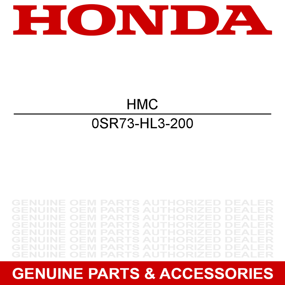 Honda Windscreen 0SR73-HL3-200