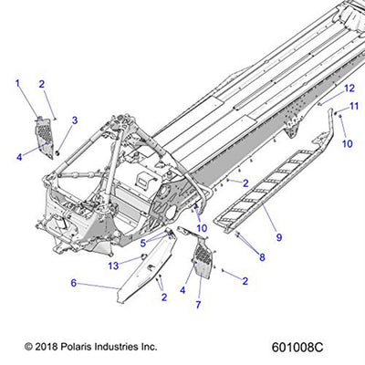 Polaris Clutch Guard 1023403