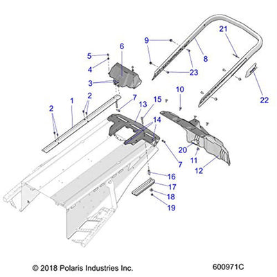 Polaris Orange Burst Rear Closeoff 1023793-647