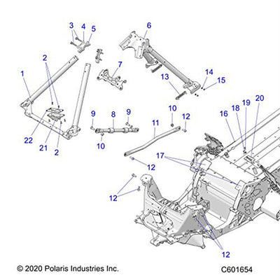 Polaris Regulator Mount 1024479