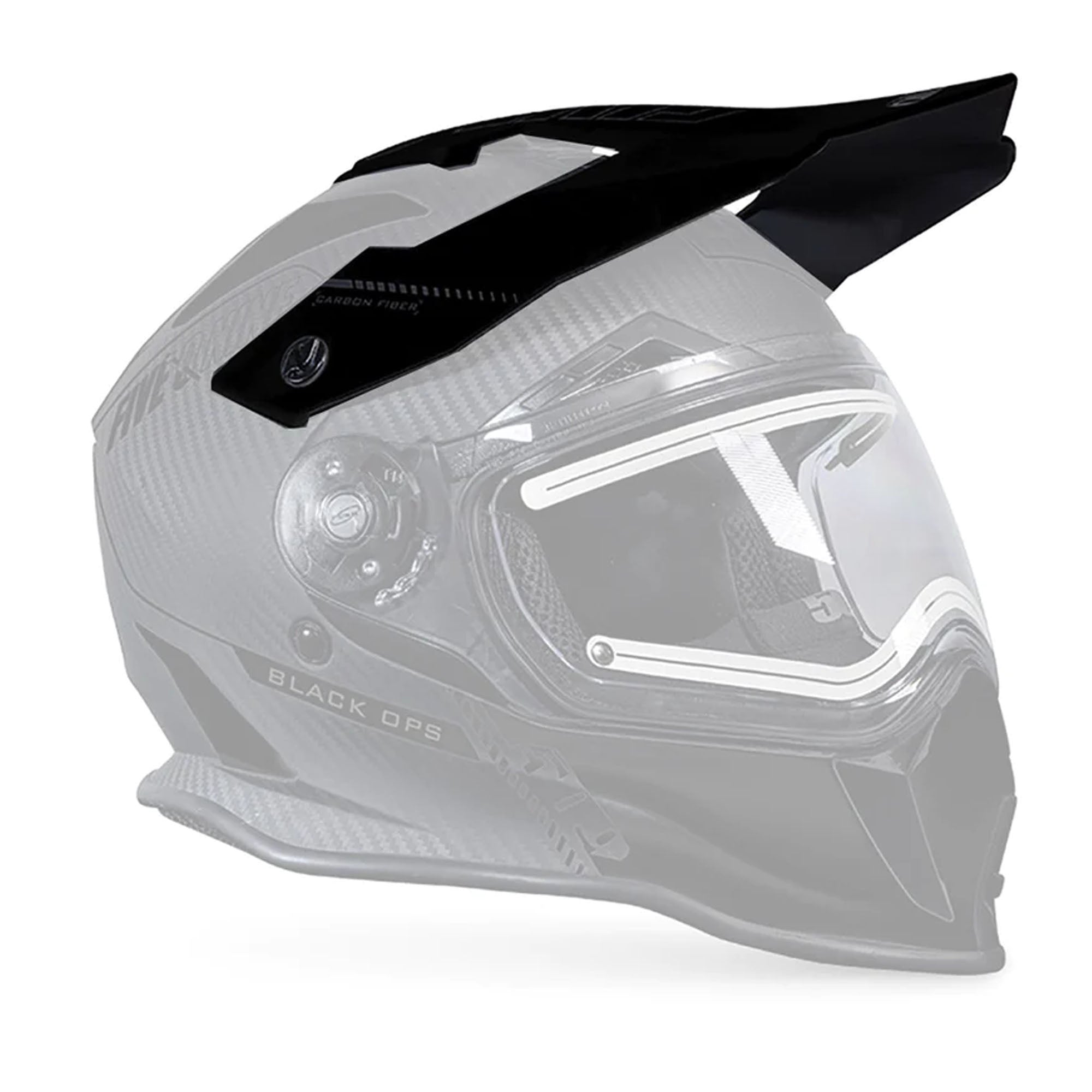 509 Delta R3 Carbon Fiber Snowmobile Visor