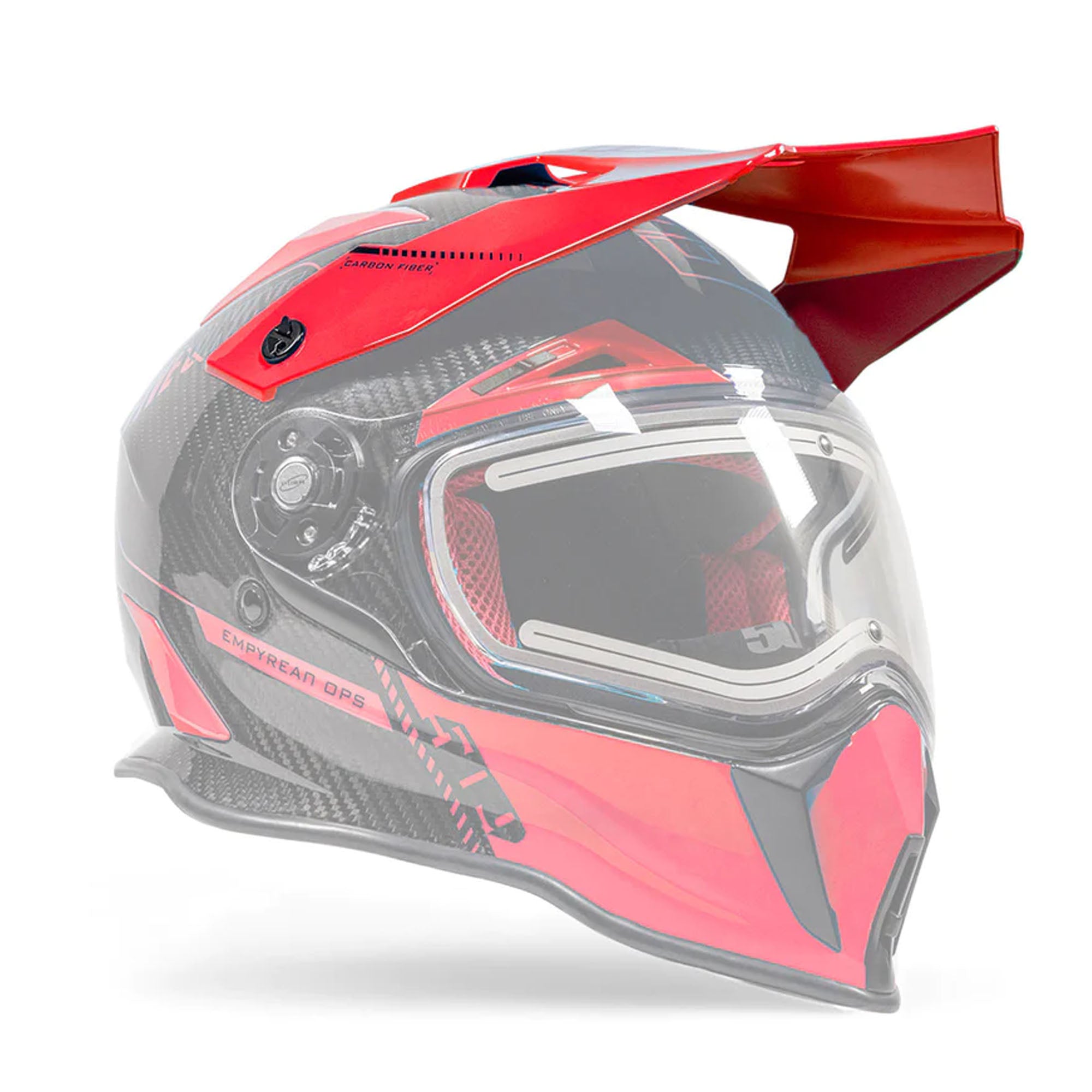 509 Delta R3 Carbon Fiber Snowmobile Visor