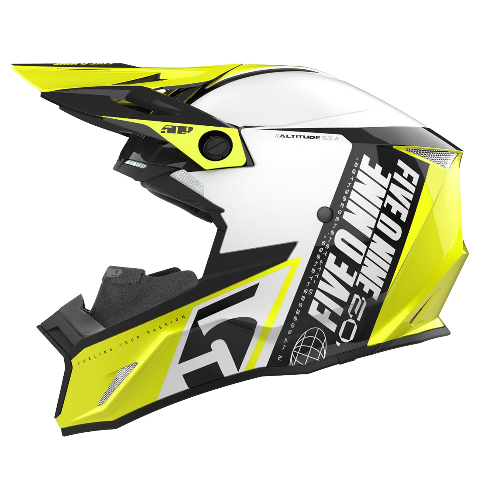 509 Altitude 2.0 Snowmobile Helmet Highlighter Unisex-Adult