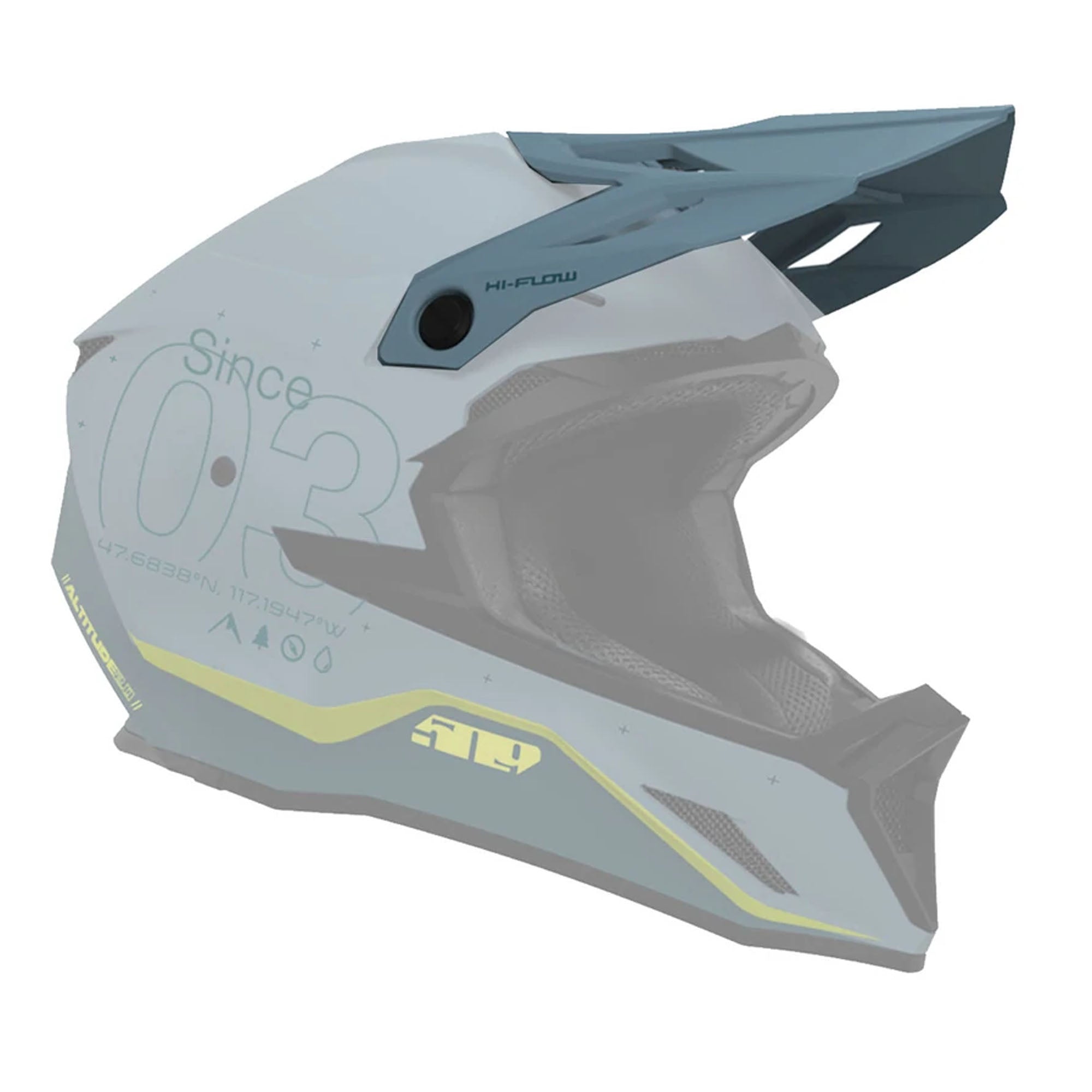 509 Visor for Altitude 2.0 Offroad Helmet