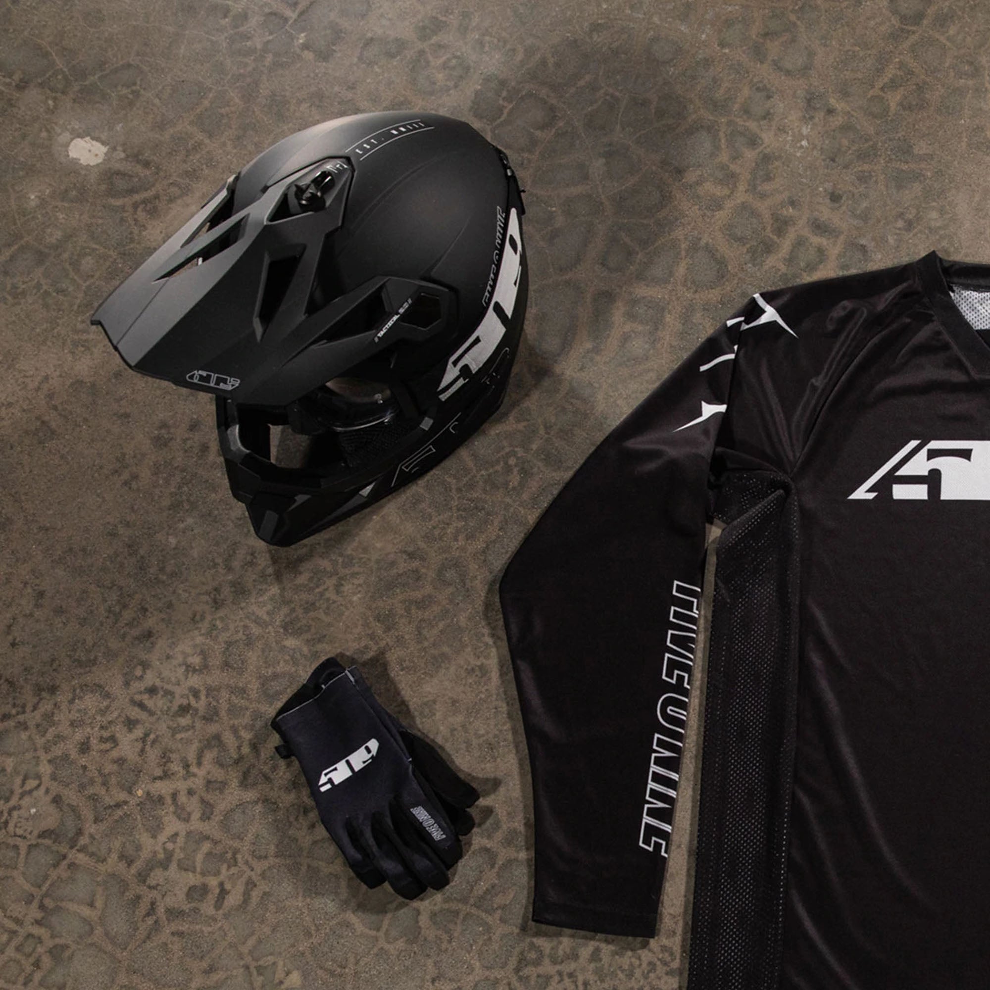 509 Tactical 2.0 Enduro Open Face Offroad Helmet Black