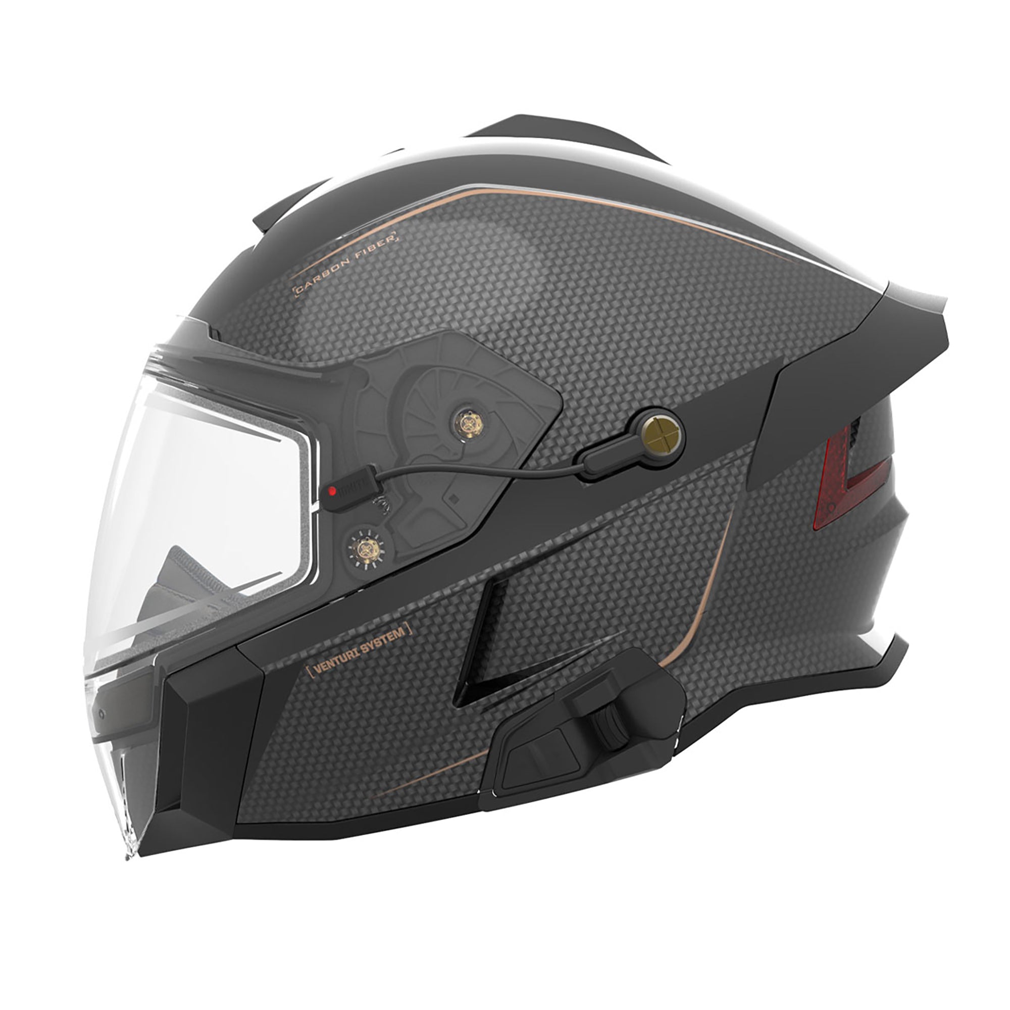 509 Delta V Carbon Commander Helmet Black Gold Unisex