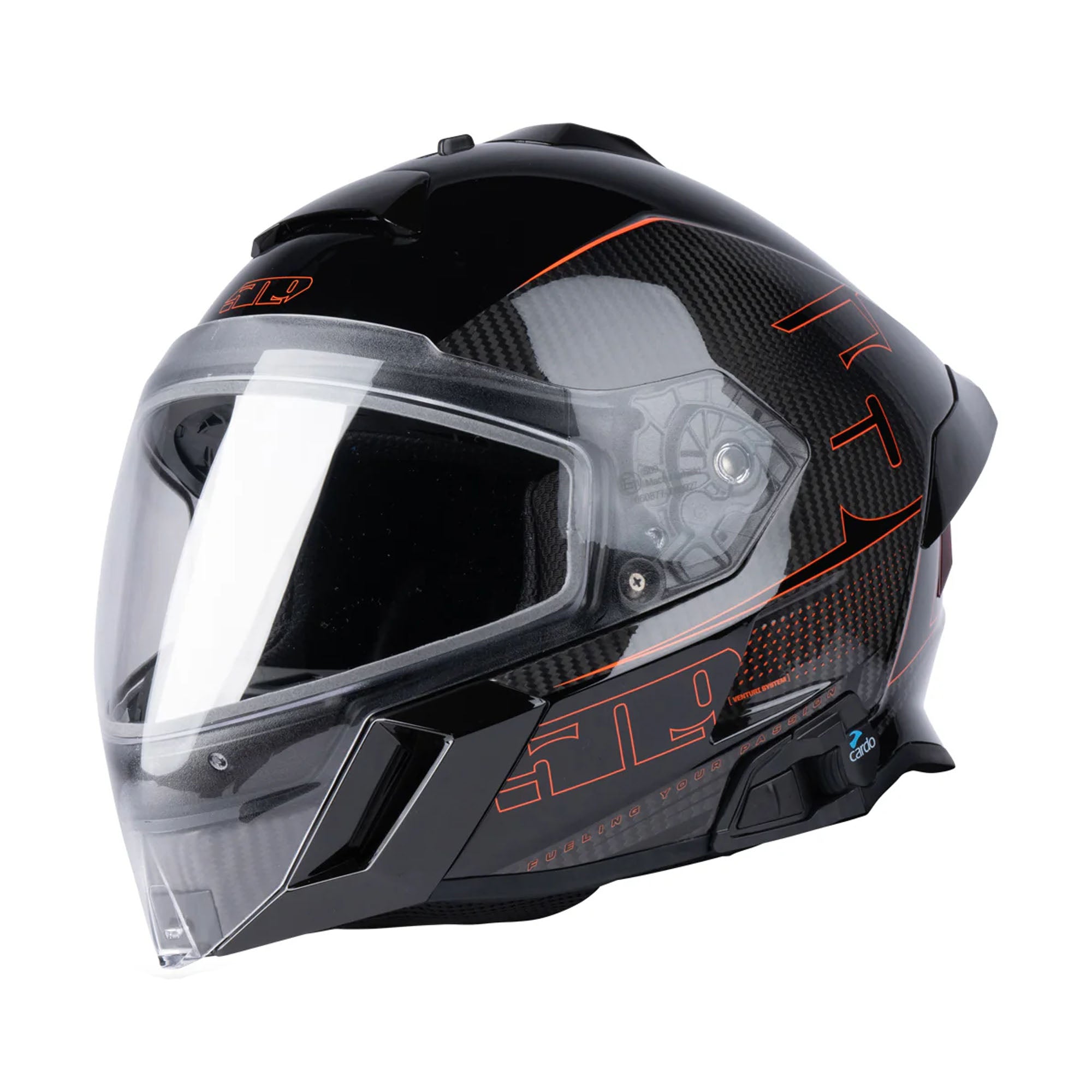 Genuine OEM 509 Mach V Carbon Commander Helmet