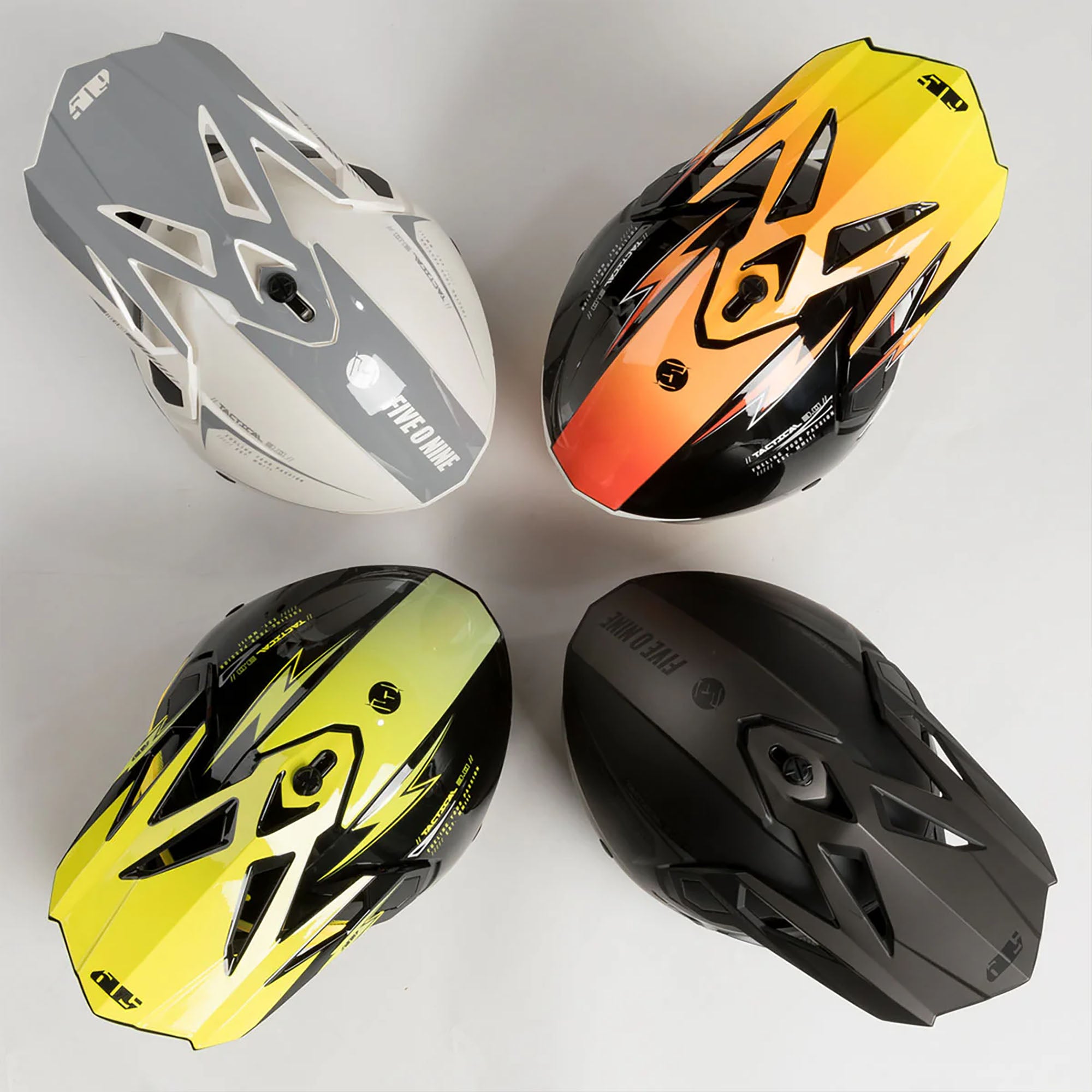 509 Tactical 3.0 TR Open Face Snowmobile Helmet Lemon Pop Yellow