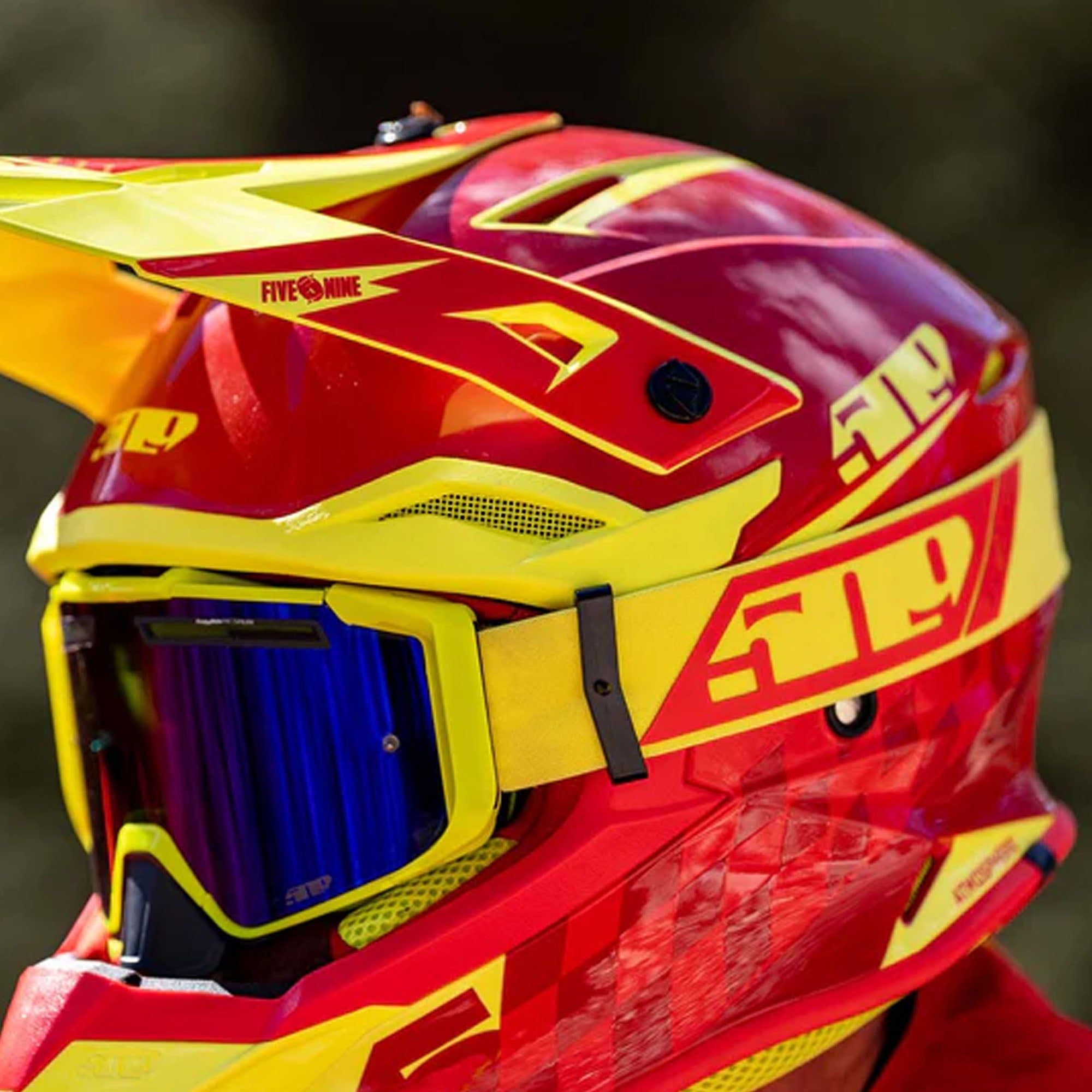 509 F02006200-000-103 Sinister MX6 Fuzion Flow Goggle Filtered Anti-Fog Anti-Scratch Lens