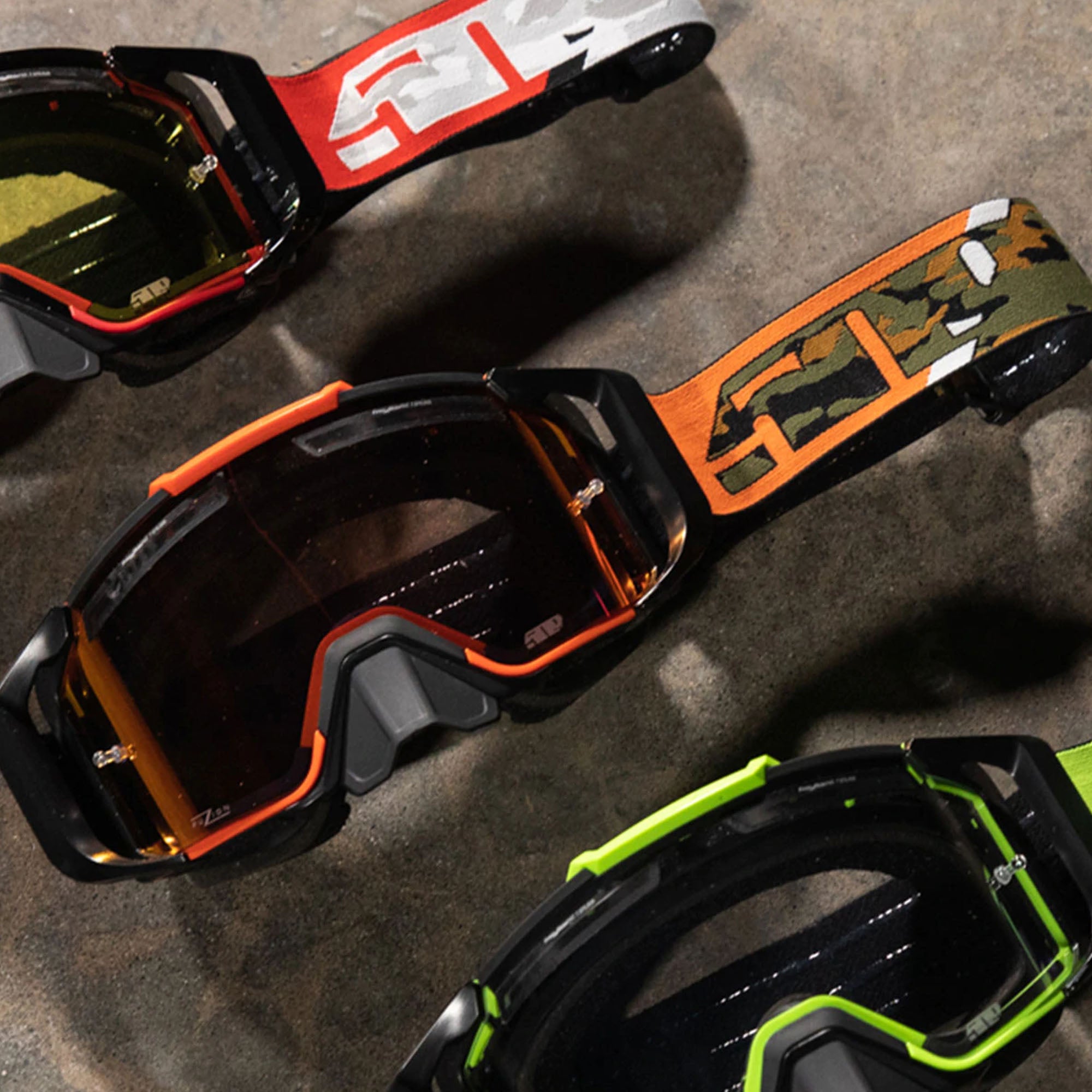 509 F02006200-000-301 Sinister MX6 Fuzion Flow Goggle Filtered Anti-Fog Anti-Scratch Lens