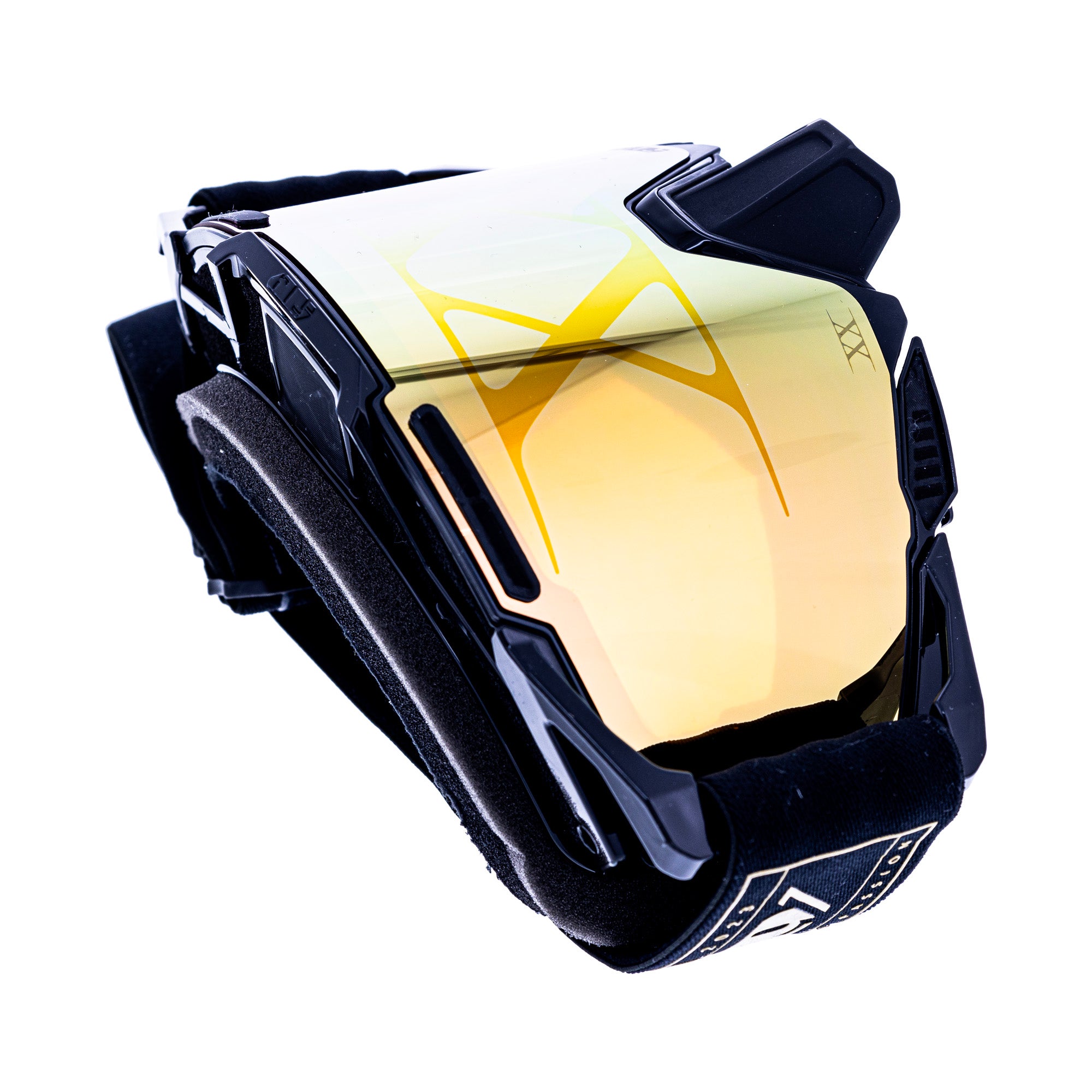 509 F02012500-000-911 Sinister X7 Goggle Vent Shuttered Frame Anti Fog Scratch Lens Black