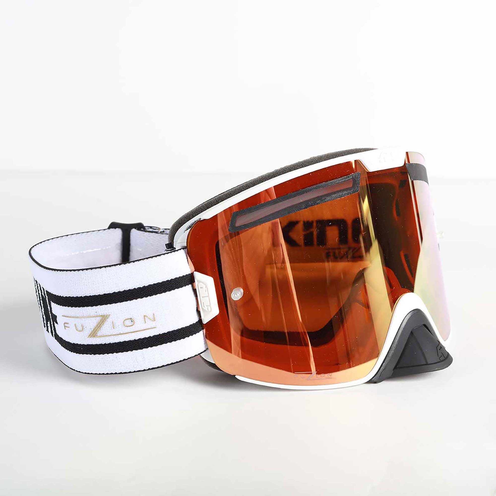 509 F02013200-000-802 Kingpin Fuzion Flow Goggle Filtered Anti-Fog Anti-Scratch Quick