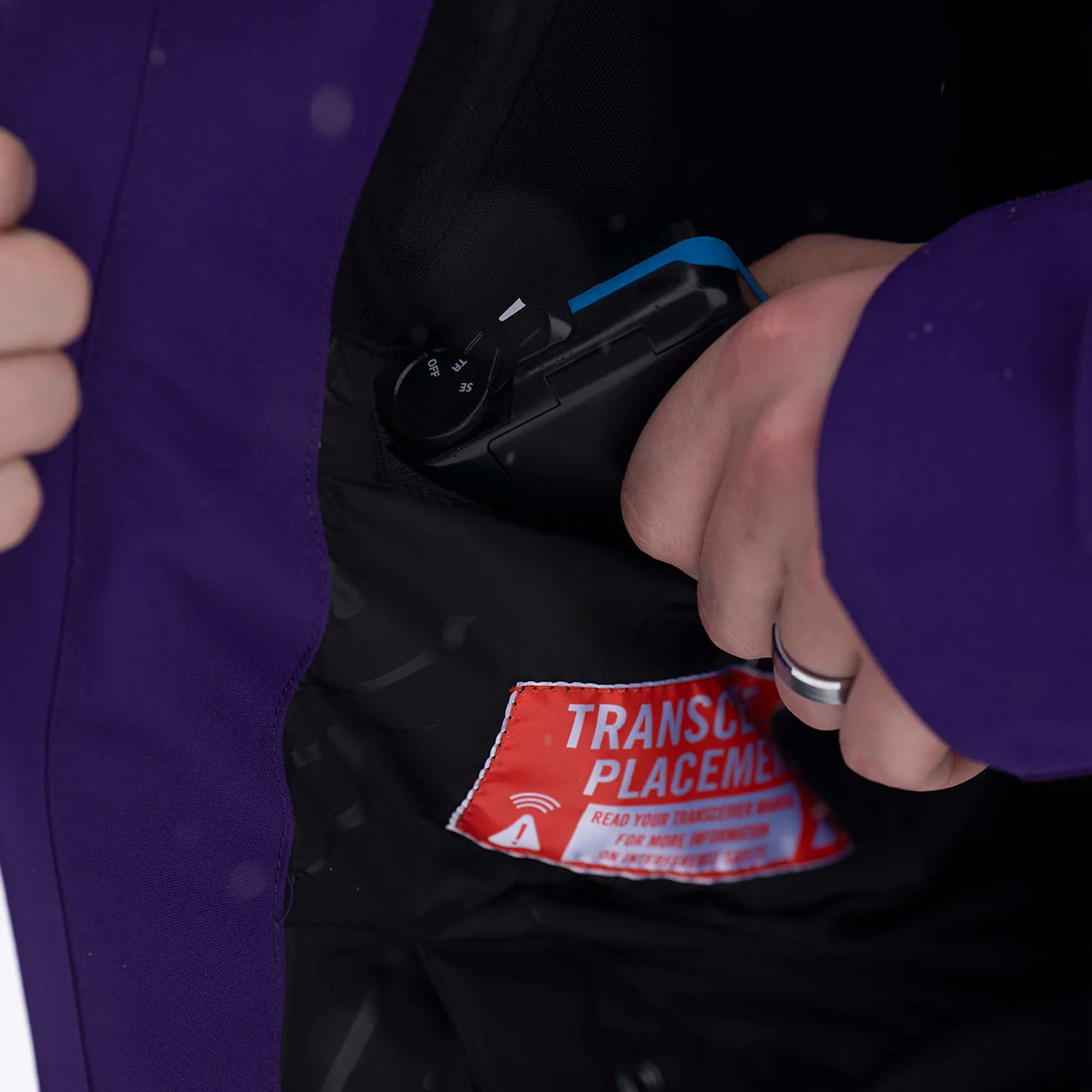 あひる 509 Allied Insulated Snowmobile Monosuit Purple