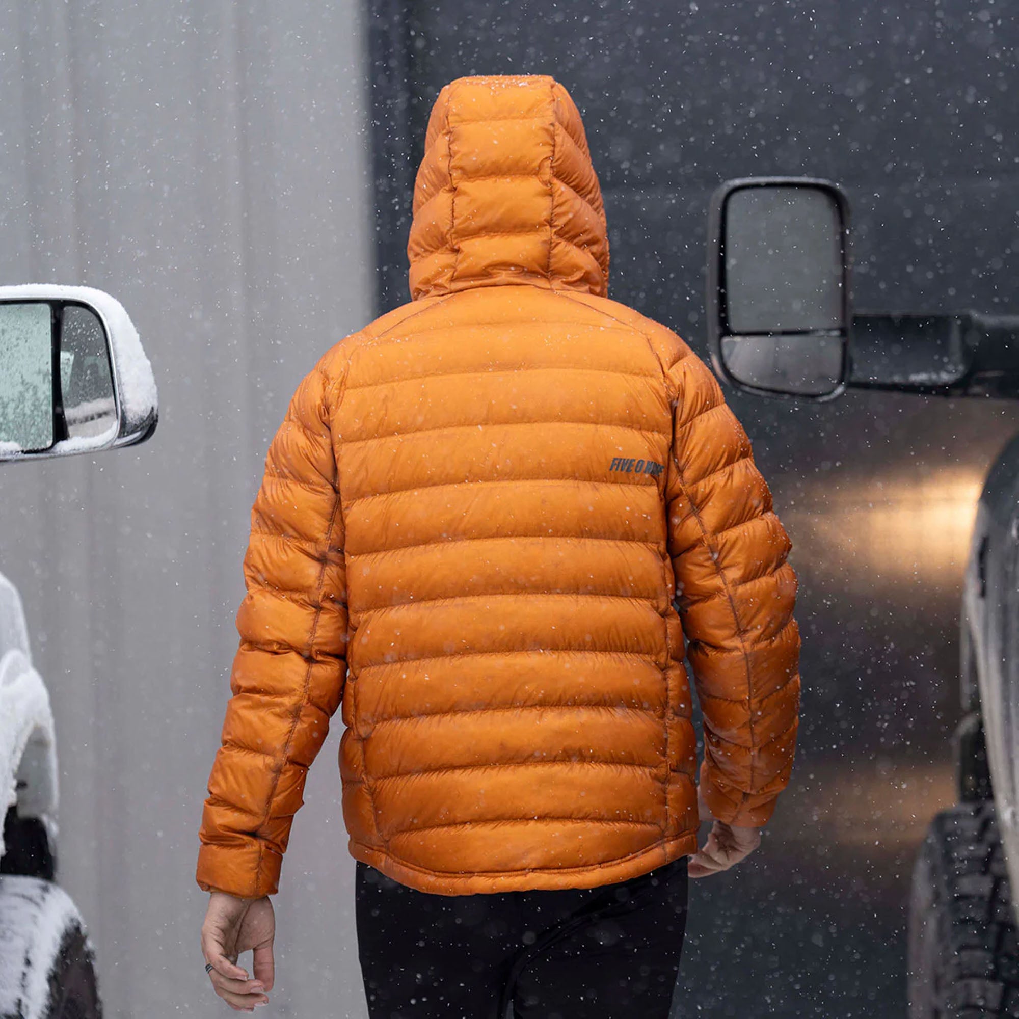 509 Kingdown Anorak Snowmobile Jacket Octane Orange