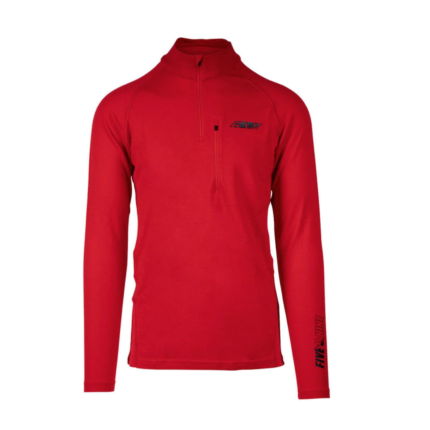 509 FZN Merino 1/4 Zip Shirt Apex Red Unisex-Adult