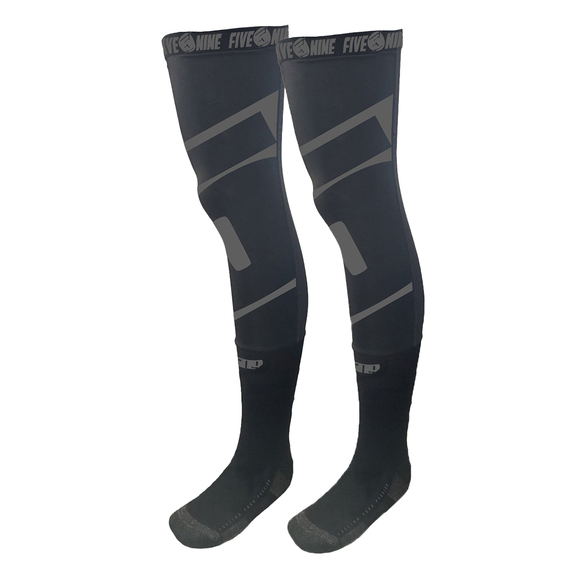 509 Race 5 Knee Brace Socks Black Mens