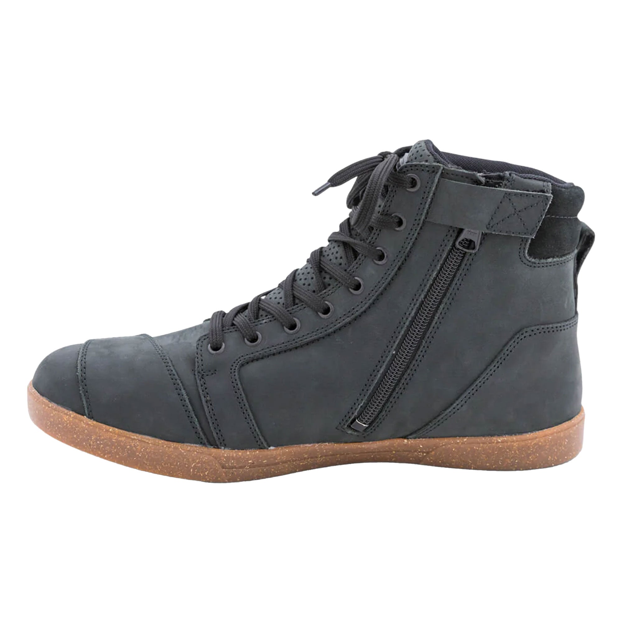 509  Shooter Riding Shoe Sneaker Casual Vented Suede Cushioning Blacktop