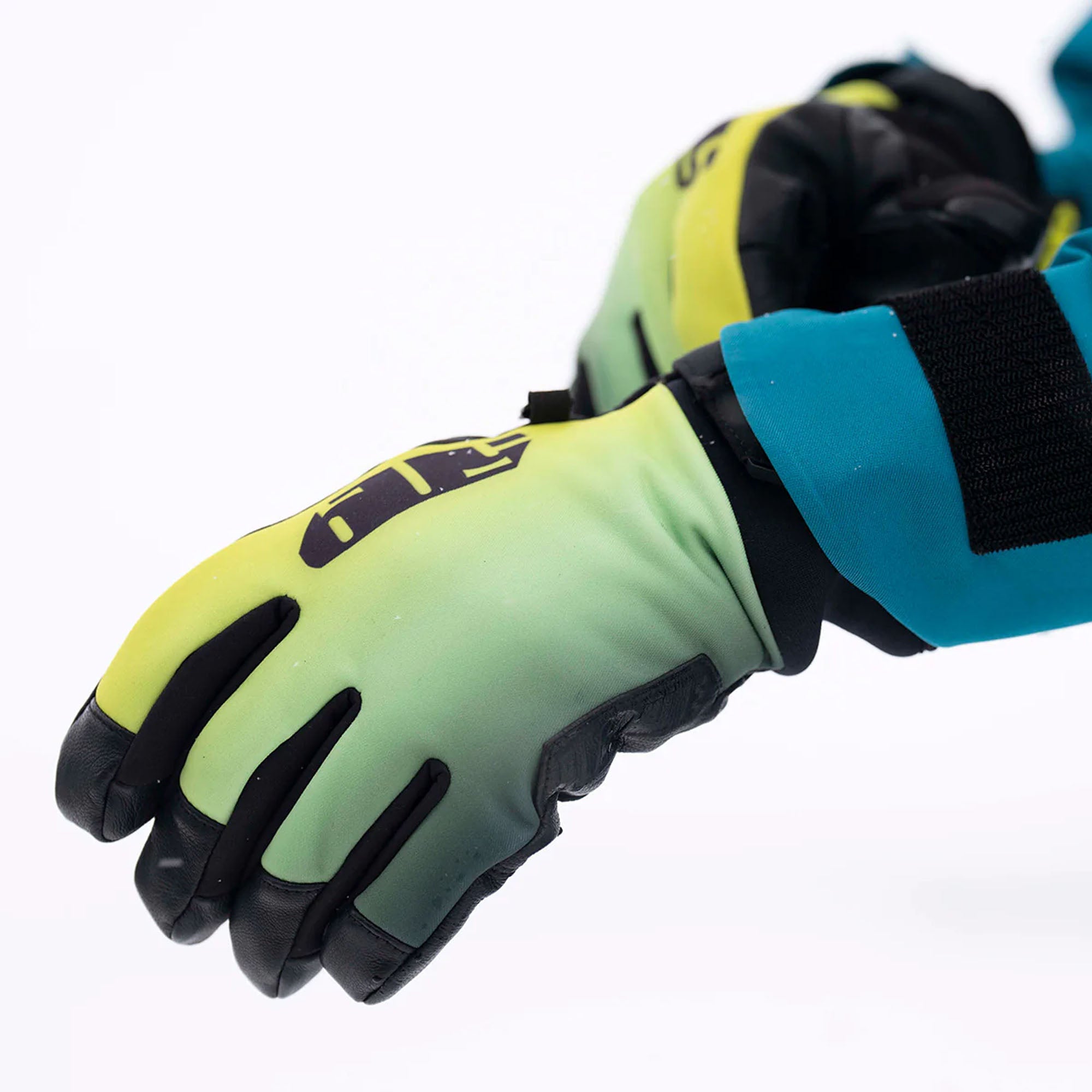 509 Freeride Standard Snowmobile Gloves Lemon Pop Yellow