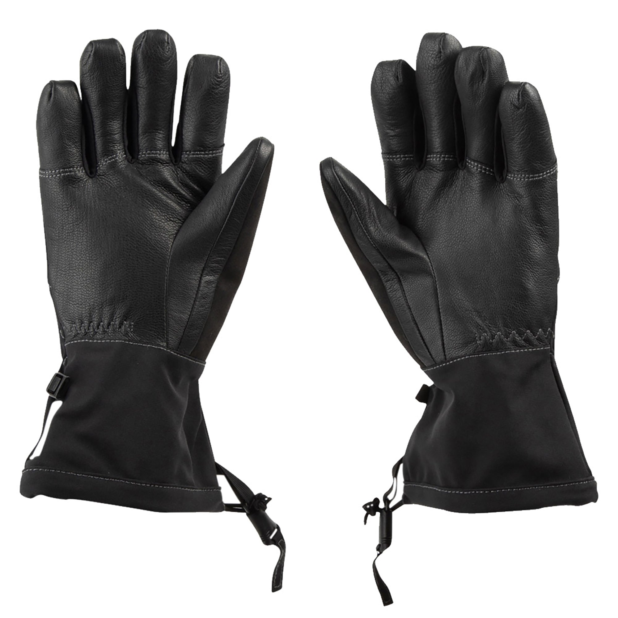 509  Youth Rocco Guantlet Mitten Snowmobile Waterproof Insulated Warm Liner Black