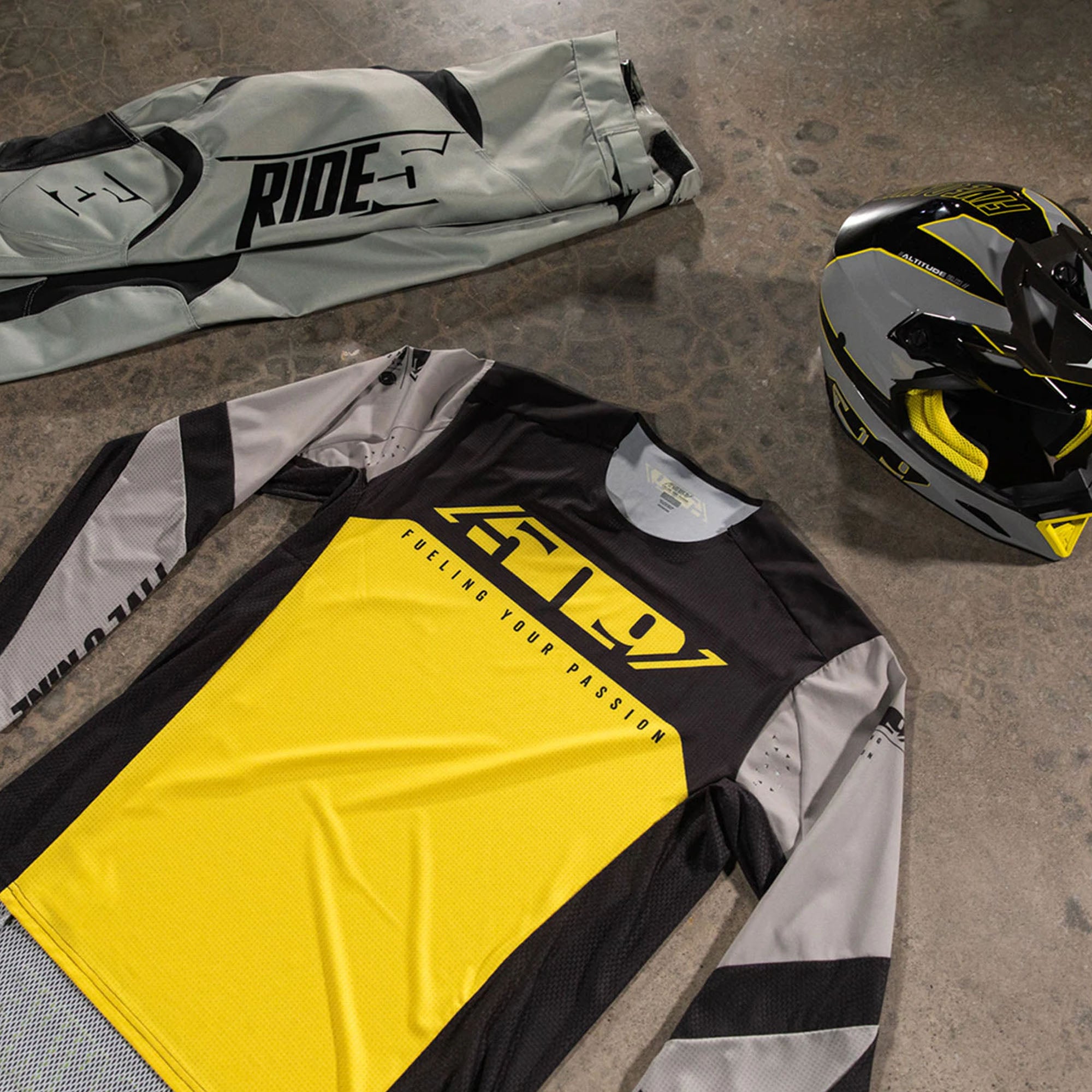 509 Transition Jersey Burst Yellow