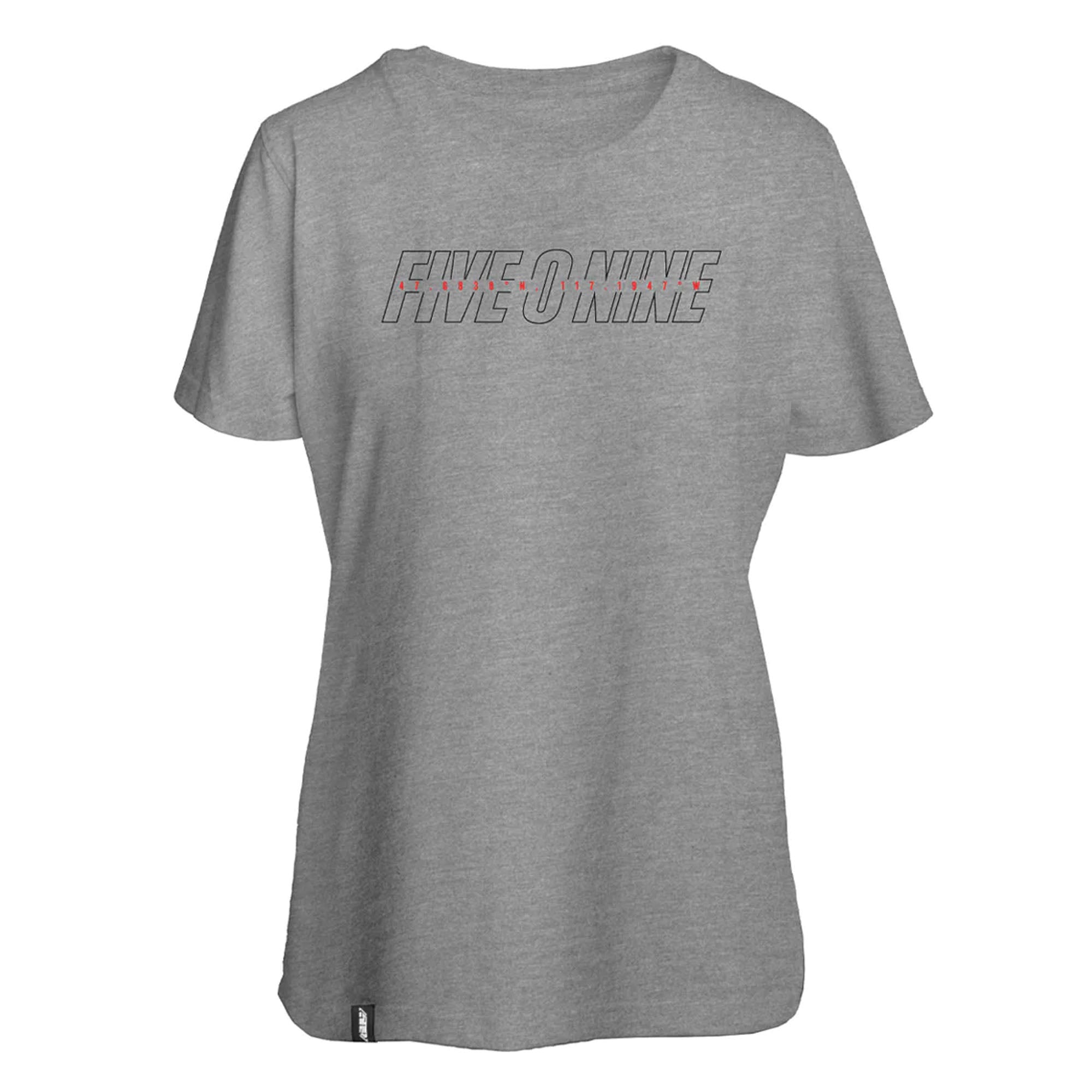 509 Women's 5Dry Tech Tee Gray Women