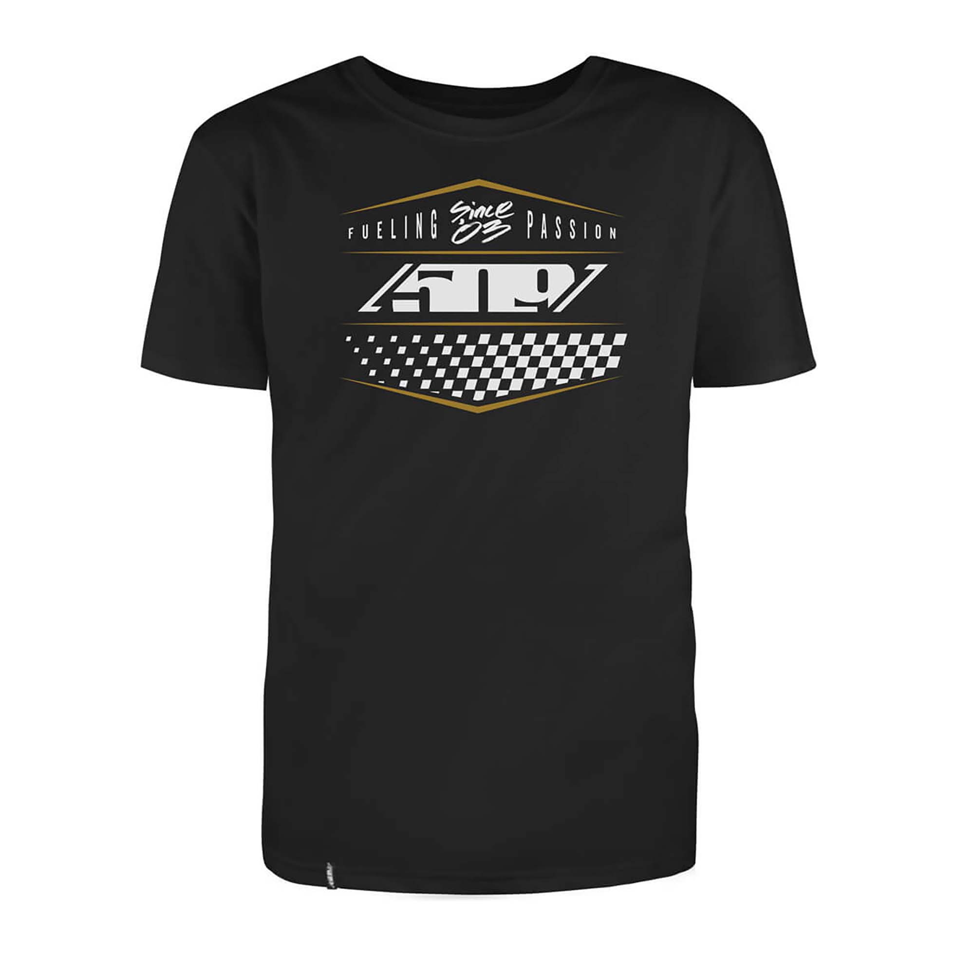 509 Speedsta T-Shirt Speedsta Black Gold Unisex-Adult