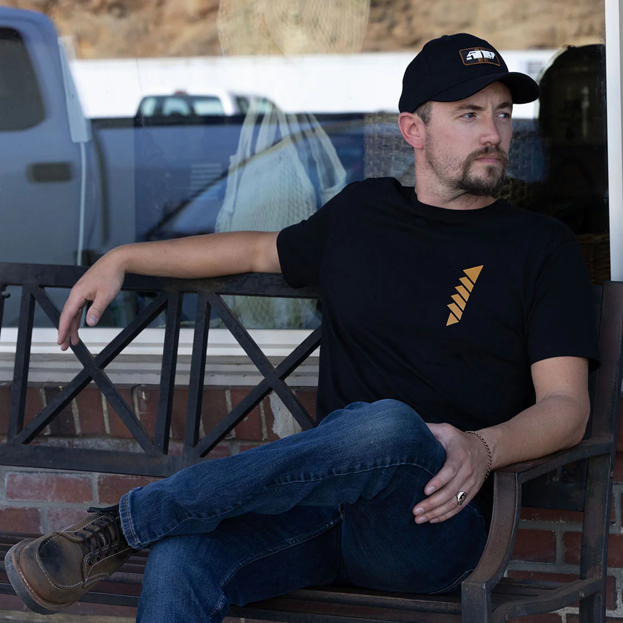 509 1 Down 5 Up T-Shirt Black