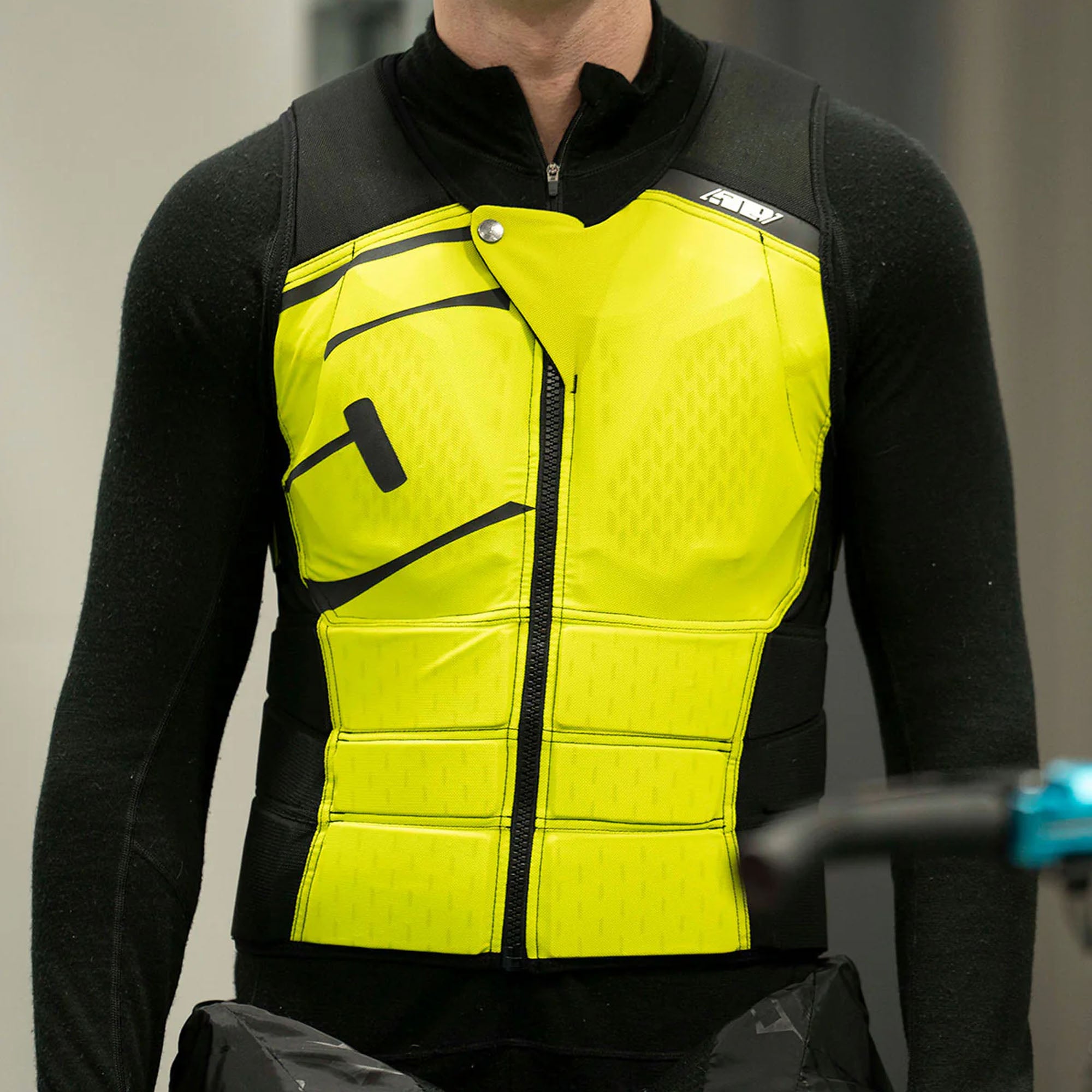 509 R - Mor Protection Vest Hi-Vis Yellow
