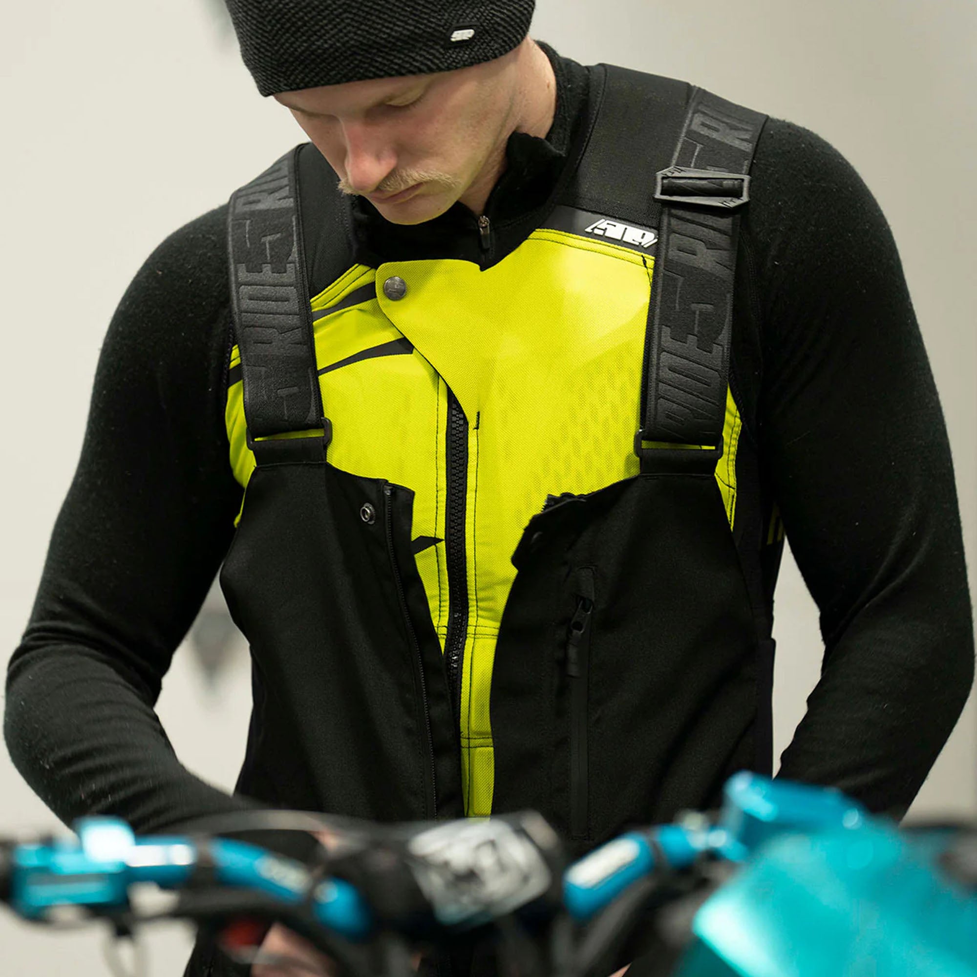 509 R - Mor Protection Vest Hi-Vis Yellow