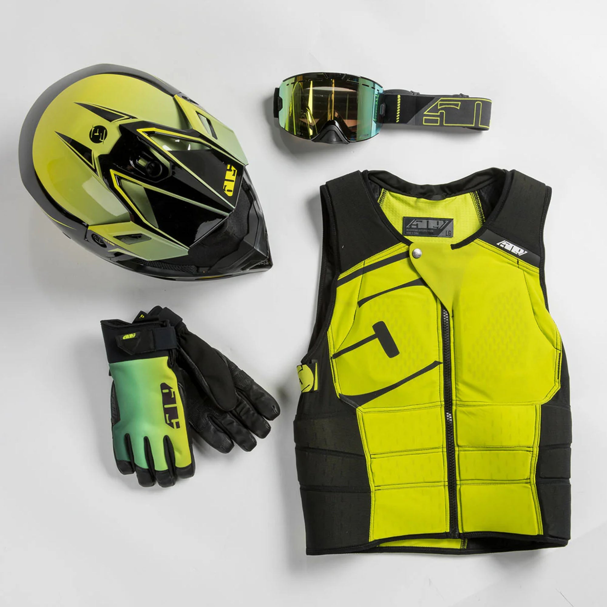 509 R - Mor Protection Vest Hi-Vis Yellow