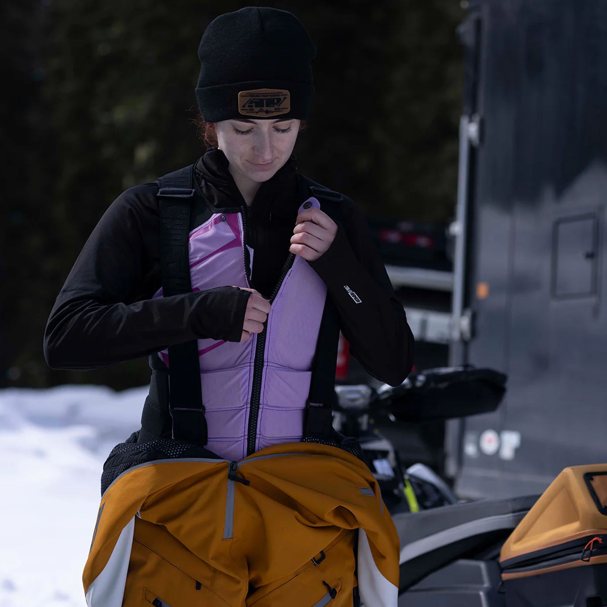 509 R-Mor Womens Protection Vest Lavender Purple