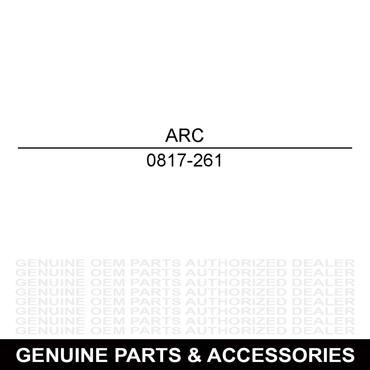 Arctic Cat 0817-261 SERVICE,SUBASSY-OUTPUT 600 S  Crew 2022-2024