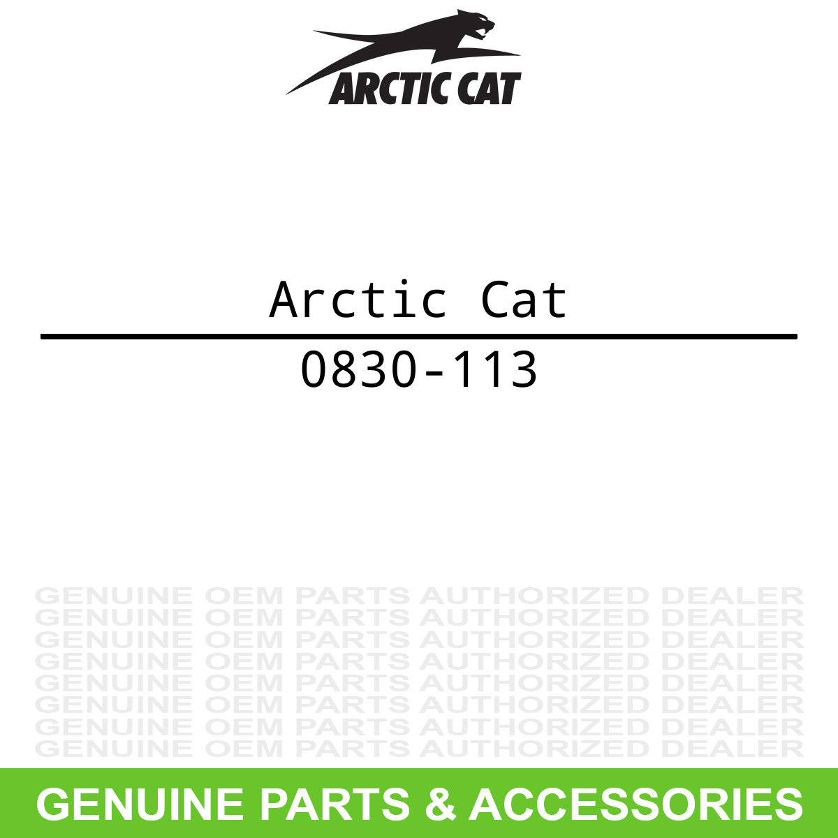 Arctic Cat 0830-113 Cylinder Head O-Ring