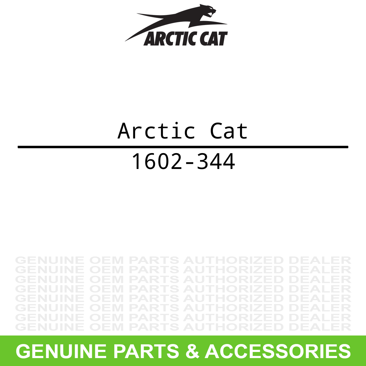 Arctic Cat 1602-344 Oil Seal Cat 129in 137in 3000 4000 5000
