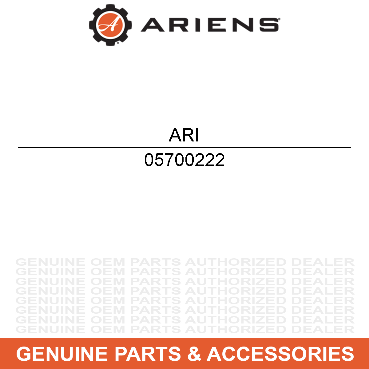 Ariens Gravely 05700222 Ring Z Pro-Turn 60 52 48