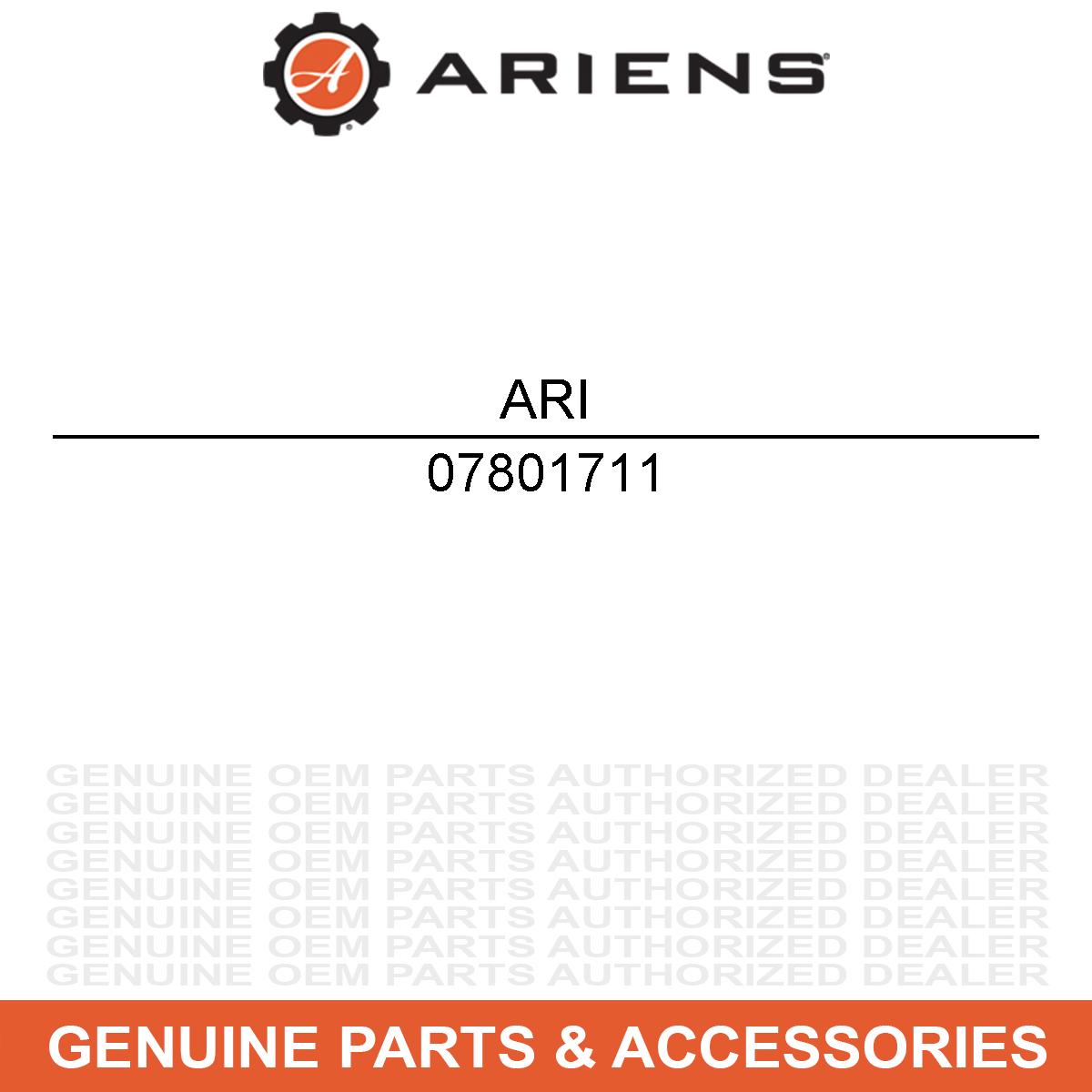 Ariens Gravely 07801711 Decal ZTX ZT X 52 48 42