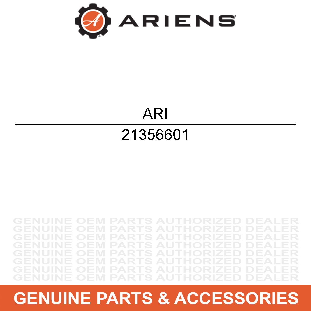 Ariens 21356601 Battery Cable 012895 21356600