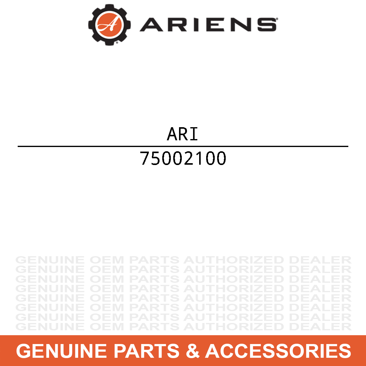Ariens 75002100 Axis Maintenance Kit