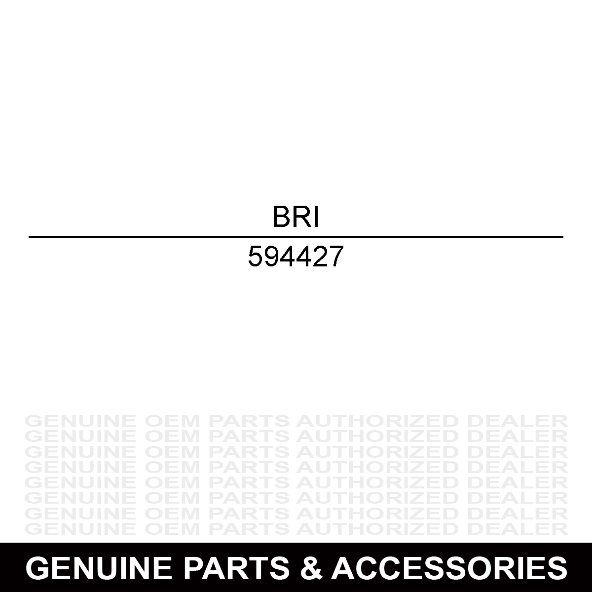 Briggs & Stratton 594427 Intake Gasket