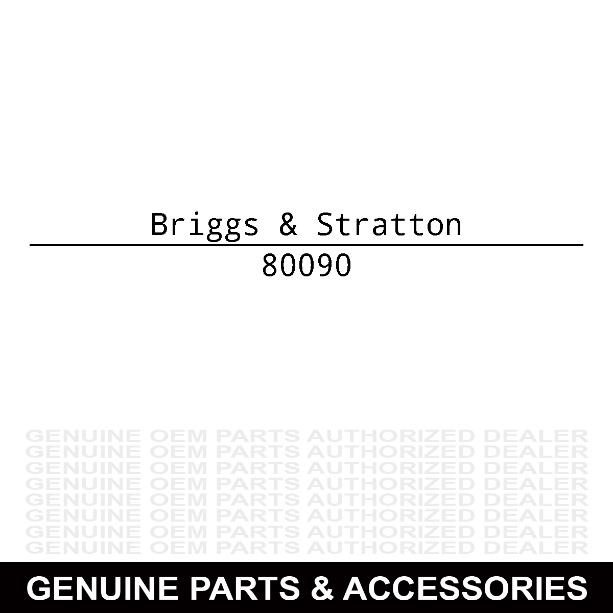 Briggs & Stratton 80090 Outlet Cover