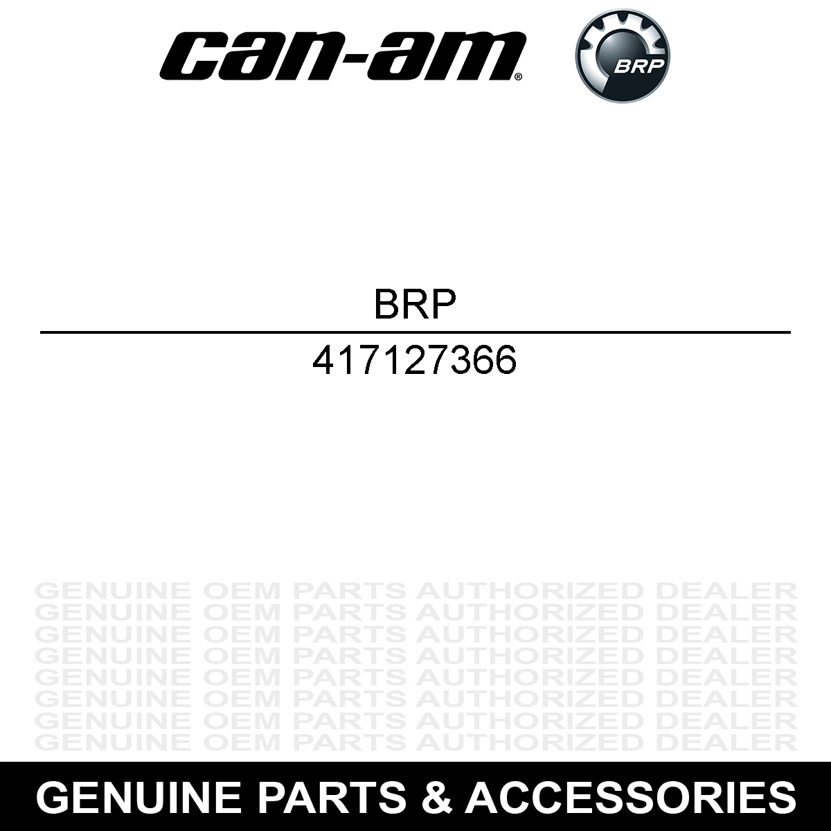 BRP 417127366 Flange Renegade Tundra GSX 900 600 417127231 2011-2025