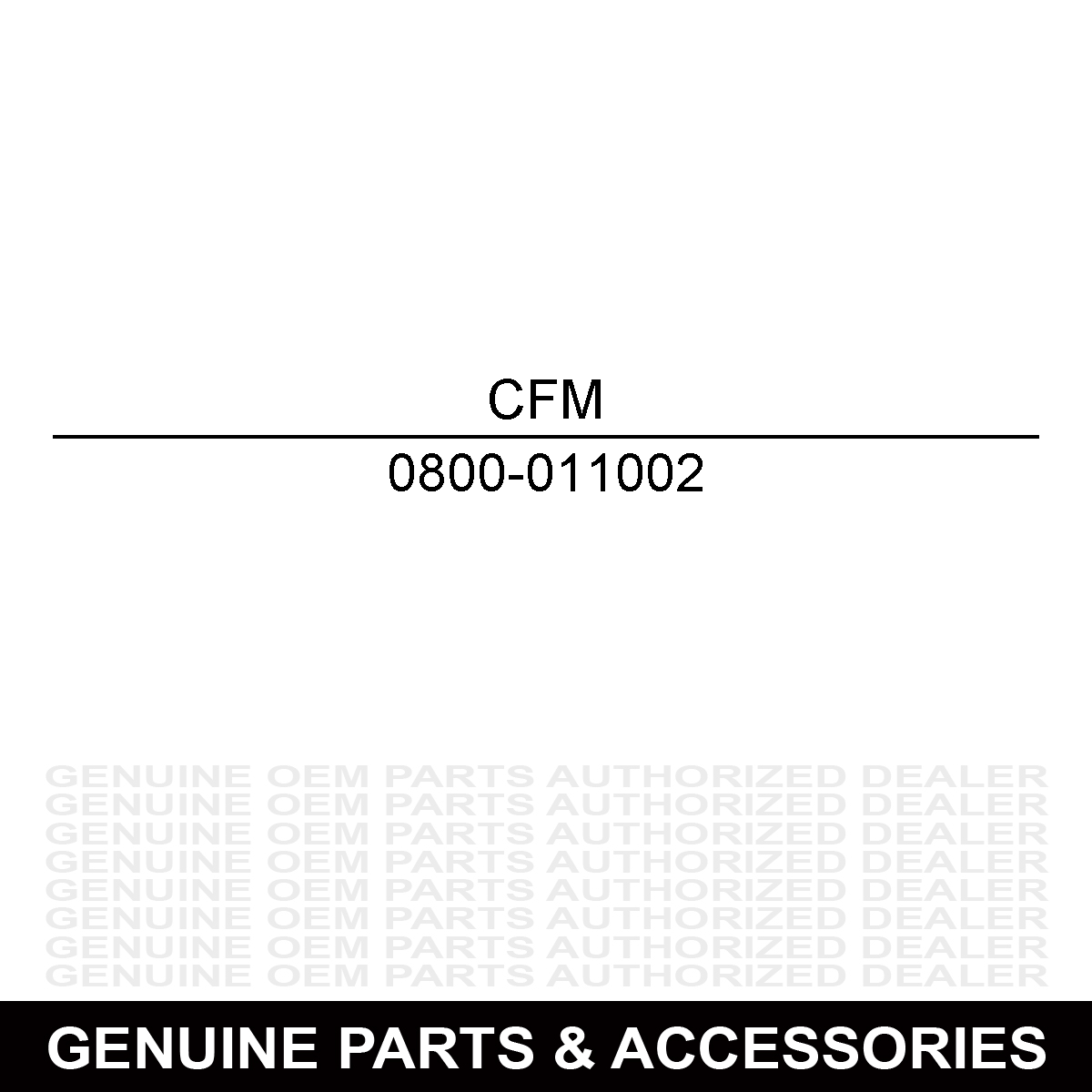 CFMoto 0800-011002 GASKET, LEFT CRANKCASE COVER