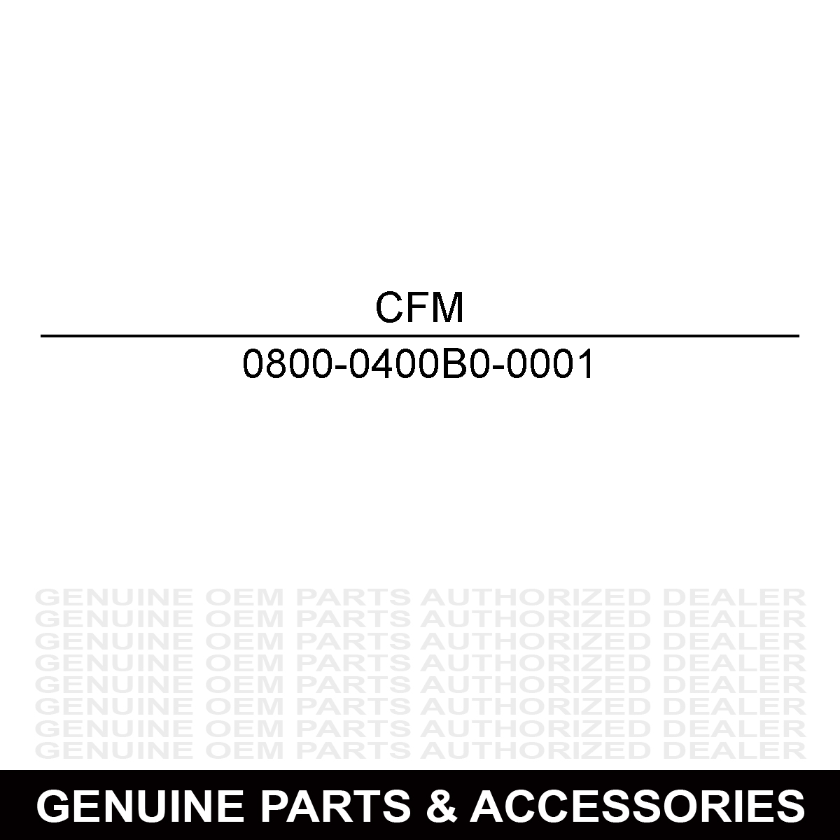 CFMoto 0800-0400B0-0001 Mark 1 Piston Kit